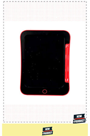 Kırmızı 8,5'' Lcd Dijital Çizim Tableti Kız Erkek Çocuk Oyuncakları Eğitici Oyuncaklar
