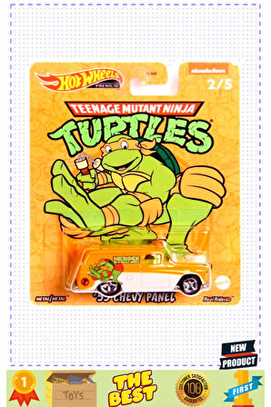 Hott Wheelsss Ninja Turtles Premium Arabalar 55 Chevy Panel Kız Erkek Çocuk Oyuncakları Eğiti