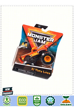 Monsterr Jam 1:64 Araçlar 6044941 Kız Erkek Çocuk Oyuncakları Eğitici Oyuncaklar