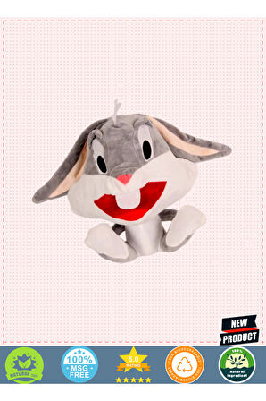 Peluş Bugs Bunny 30cm. Kız Erkek Çocuk Oyuncakları Eğitici Oyuncaklar