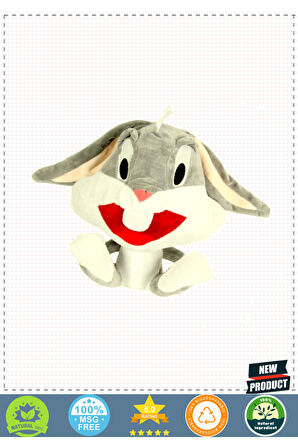 Peluş Bugs Bunny 30cm. Kız Erkek Çocuk Oyuncakları Eğitici Oyuncaklar