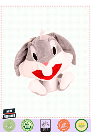 Peluş Bugs Bunny 30cm. Kız Erkek Çocuk Oyuncakları Eğitici Oyuncaklar