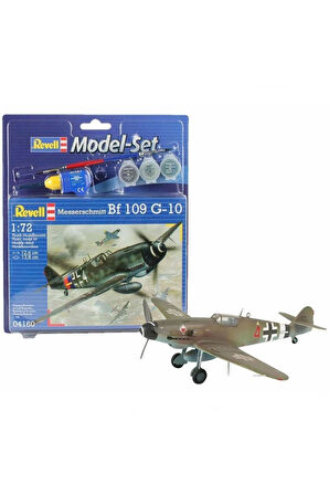 Revell 1:72 Messerschmitt Bf 109 G-10 64160 Kız Erkek Çocuk Oyuncakları Eğitici Oyuncaklar