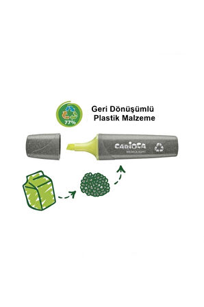 Eco Family Fosforlu Marker 4'lü Kız Erkek Çocuk Oyuncakları Eğitici Oyuncaklar
