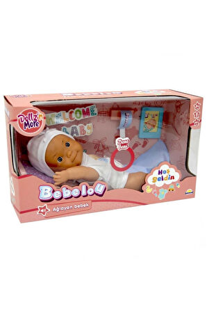 Bebelou Hoşgeldin Ağlayan Bebek Kız Erkek Çocuk Oyuncakları Eğitici Oyuncaklar