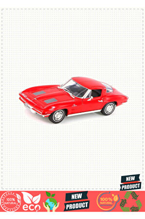 Welly 1:24 1963 Chevrolet Corvette Kız Erkek Çocuk Oyuncakları Eğitici Oyuncaklar
