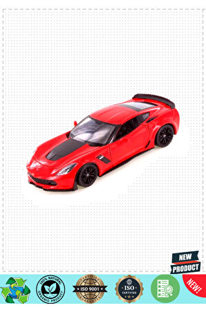 Welly 1:24 2017 Chevrolet Corvette Z06 Kız Erkek Çocuk Oyuncakları Eğitici Oyuncaklar