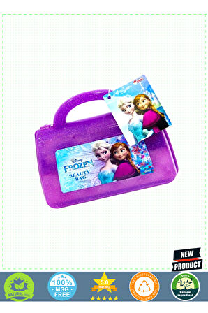 Frozen Çantalı Güzellik Seti Kız Erkek Çocuk Oyuncakları Eğitici Oyuncaklar