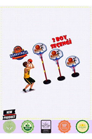 Ayaklı Basket Potası 5 Litre Kız Erkek Çocuk Oyuncakları Eğitici Oyuncaklar