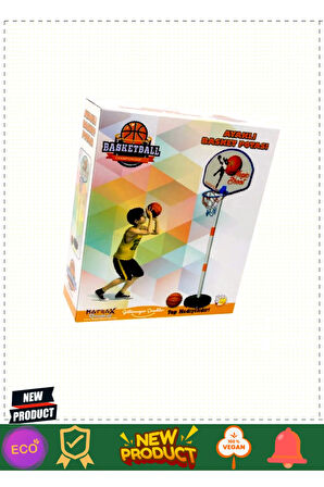 Ayaklı Basket Potası 5 Litre Kız Erkek Çocuk Oyuncakları Eğitici Oyuncaklar