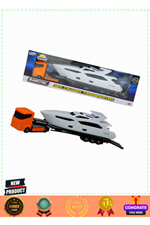 Tekne Taşıyıcı Tır Kız Erkek Çocuk Oyuncakları Eğitici Oyuncaklar