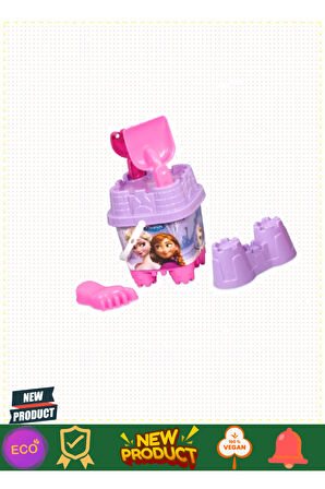 Frozen Küçük Kale Kova Set Kız Erkek Çocuk Oyuncakları Eğitici Oyuncaklar