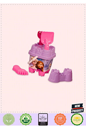 Frozen Küçük Kale Kova Set Kız Erkek Çocuk Oyuncakları Eğitici Oyuncaklar