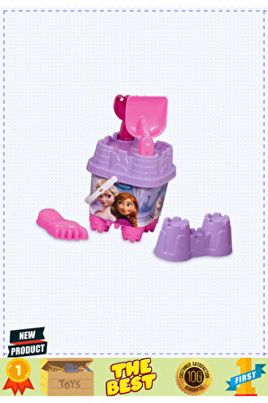Frozen Küçük Kale Kova Set Kız Erkek Çocuk Oyuncakları Eğitici Oyuncaklar