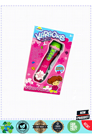 Karaoke Star Mikrofon Kız Erkek Çocuk Oyuncakları Eğitici Oyuncaklar