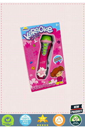 Karaoke Star Mikrofon Kız Erkek Çocuk Oyuncakları Eğitici Oyuncaklar