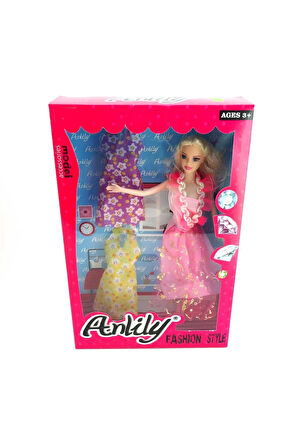 Anlily Kutuda 2 Elbiseli Bebek 2252 1 Adet Kız Erkek Çocuk Oyuncakları Eğitici Oyuncaklar