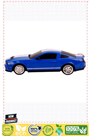 1:24 Mustang Shelby Gt500 Işıklı Uzaktan Kumandalı Araba 2 Set Kız Erkek Çocuk Oyuncakları Eği