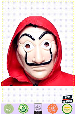 La Casa De Papel Salvador Dali Maskesi Ithal Ürün Kız Erkek Çocuk Oyuncakları Eğitici