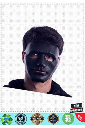 Siyah Renk Hip Hop Anonim Jabbawockeez Dans Maskesi 18x19cm Kız Erkek Çocuk Oyuncakları Eğiti