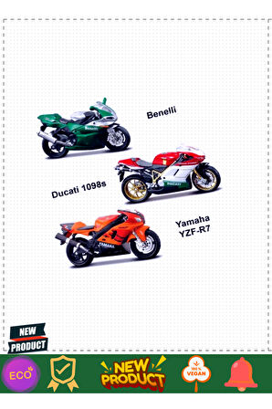 May 34007 Motorsiklet 1:18 -necotoys 5 Litre Kız Erkek Çocuk Oyuncakları Eğitici Oyuncaklar