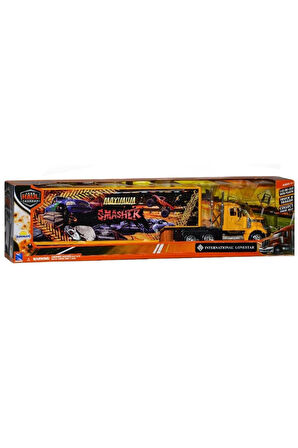 16663 1:43 Long Haul International Lonestar Taşıyıcı Tır 5 Litre Kız Erkek Çocuk Oyuncakları Eğitici