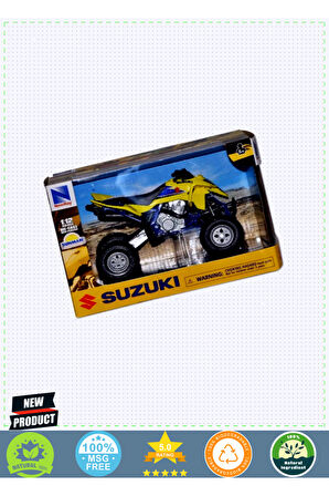 43393 1:12 Suzuki Quadracer R450 Motor 5 Litre Kız Erkek Çocuk Oyuncakları Eğitici Oyuncaklar