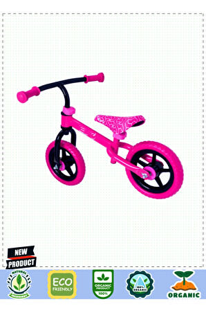 Evo 2 Tekerlekli Denge Bisikleti Pembe 5 Litre Kız Erkek Çocuk Oyuncakları Eğitici Oyuncaklar