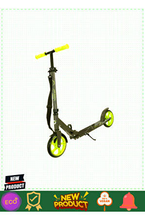 Evo Flexi Max 2 Tekerlekli Scooter Yeşil 5 Litre Kız Erkek Çocuk Oyuncakları Eğitici Oyuncaklar