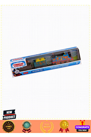 HFX97 Thomasss veee Arkadaşlarııı-Büyük Tekli Tren-Eğlenceli Karakterler 1 Gram Kız Erkek Çocuk Oyun