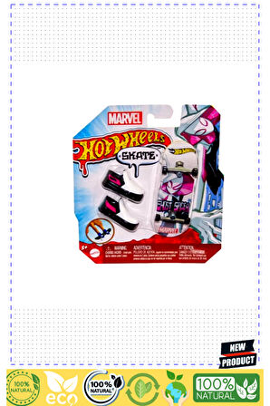 HMY18 Hott Wheelsss Skate Temalı Parmak Kaykay ve Ayakkabı Paketleri 1 Gram Kız Erkek Çocuk Oyuncakl