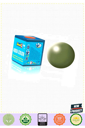 Revell 361-Aqua Color OliveGreen-Silk Boya-18 ml 1 Gram Kız Erkek Çocuk Oyuncakları Eğitici Oyuncakl