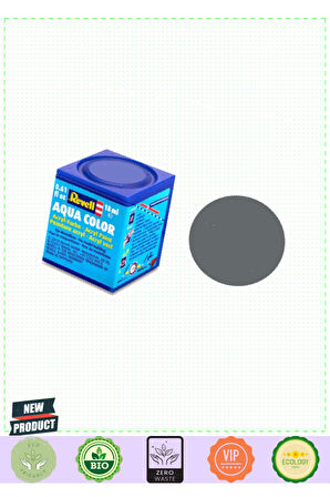 Revell 77-Aqua Color Matt DustGrey-Mat Boya- 18 ml 1 Gram Kız Erkek Çocuk Oyuncakları Eğitici Oyunca