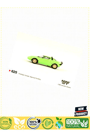 Mini GT 1/64 Lancia Stratos HF Stradale Verde Chiaro 1 Gram Kız Erkek Çocuk Oyuncakları Eğitici Oyun