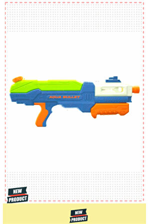 Water Warriors Aqua Bullet Su Tabancası 59cm 5 Litre Kız Erkek Çocuk Oyuncakları Eğitici Oyuncaklar