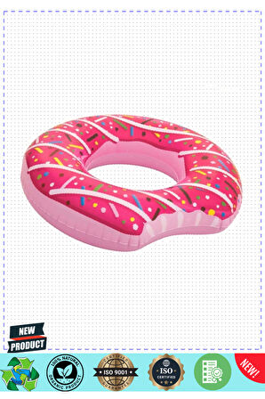 Summer Flavors Collection Donut Simit 107cm 5 Litre Kız Erkek Çocuk Oyuncakları Eğitici Oyuncaklar