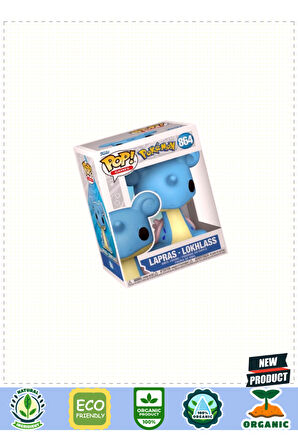 Funko Pop Figür Games Pokemon Lapras Lokhlass 5 Litre Kız Erkek Çocuk Oyuncakları Eğitici Oyuncaklar