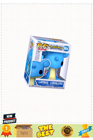 Funko Pop Figür Games Pokemon Lapras Lokhlass 5 Litre Kız Erkek Çocuk Oyuncakları Eğitici Oyuncaklar