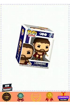 Funko Pop Figür Movies 300 Spartalı Leonidas 5 Litre Kız Erkek Çocuk Oyuncakları Eğitici Oyuncaklar