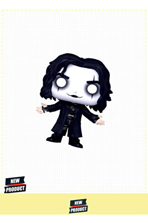 Funko Pop Figür Movies The Crow Eric 5 Litre Kız Erkek Çocuk Oyuncakları Eğitici Oyuncaklar
