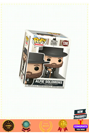 Funko POP Television Peaky Blinders Alfie Solomons 1 Gram Kız Erkek Çocuk Oyuncakları Eğitici Oyunca