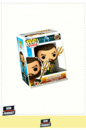 Funko POP Movies DC Aquaman 2 Aquaman Hero Suit 1 Gram Kız Erkek Çocuk Oyuncakları Eğitici Oyuncakla