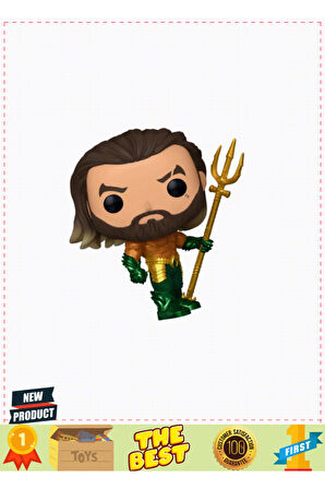 Funko POP Movies DC Aquaman 2 Aquaman Hero Suit 1 Gram Kız Erkek Çocuk Oyuncakları Eğitici Oyuncakla