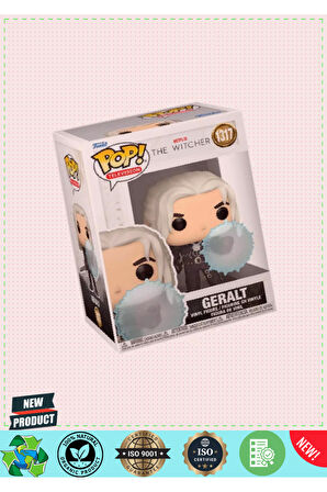 Funko Pop Figür Tv Witcher Geralt With Shield 5 Litre Kız Erkek Çocuk Oyuncakları Eğitici Oyuncaklar