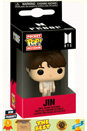 Funko Pop Anahtarlık Rocks Bts Jin 5 Litre Kız Erkek Çocuk Oyuncakları Eğitici Oyuncaklar