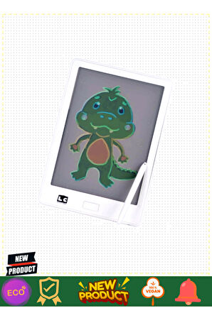 10 inch Şeffaf LCD Dijital 4 Adet Çizim Kartlı Tablet 31052 1 Gram Kız Erkek Çocuk Oyuncakları Eğiti