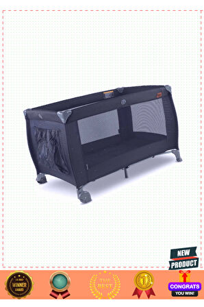 BabyyHopeee Eco Play Oyun Parkı Siyah 70x110Cm 1 Gram Kız Erkek Çocuk Oyuncakları Eğitici Oyuncaklar