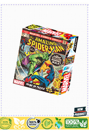 Prime 3D-MArveling Comics Spider-Man 300 Parça Puzzle 33181 1 Gram Kız Erkek Çocuk Oyuncakları Eğiti