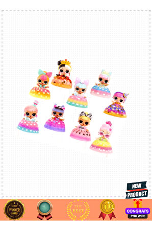 507390 L.O.L. Tots Doğumgünü Pastası Sürpriz-IDS590194 1 Gram Kız Erkek Çocuk Oyuncakları Eğitici Oy