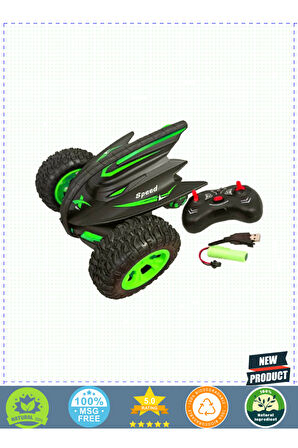 Monsterr Racing Şarjlı Kumandalı Akrobat Araba 1 Gram Kız Erkek Çocuk Oyuncakları Eğitici Oyuncaklar